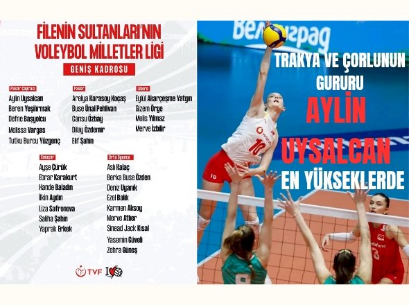 TRAKYANIN VE ÇORLUNUN GURURU AYLİN UYSALCAN EN YÜKSEKLERDE 